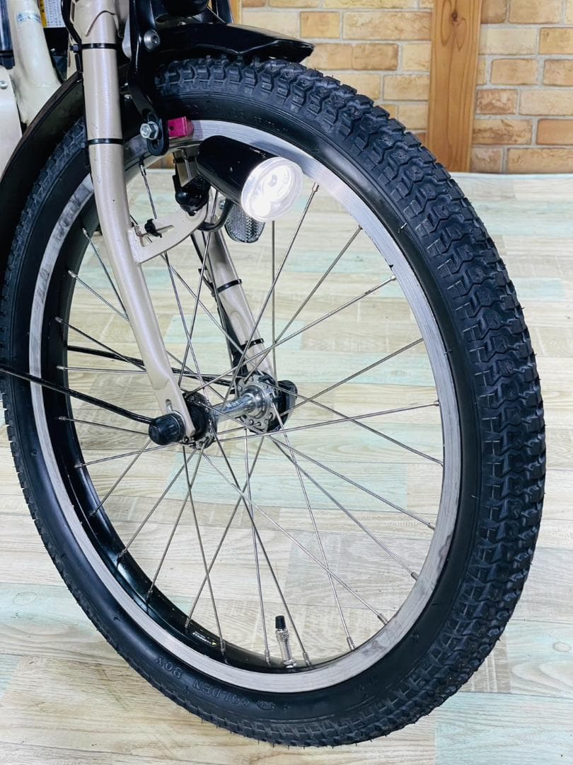 値上直前 2020年ビッケ ブリヂストン　子供乗せ電動アシスト自転車 H3734