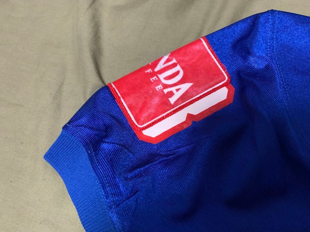 アメリカンフットボール　試合用ユニフォーム　アサヒ飲料チャレンジャーズ