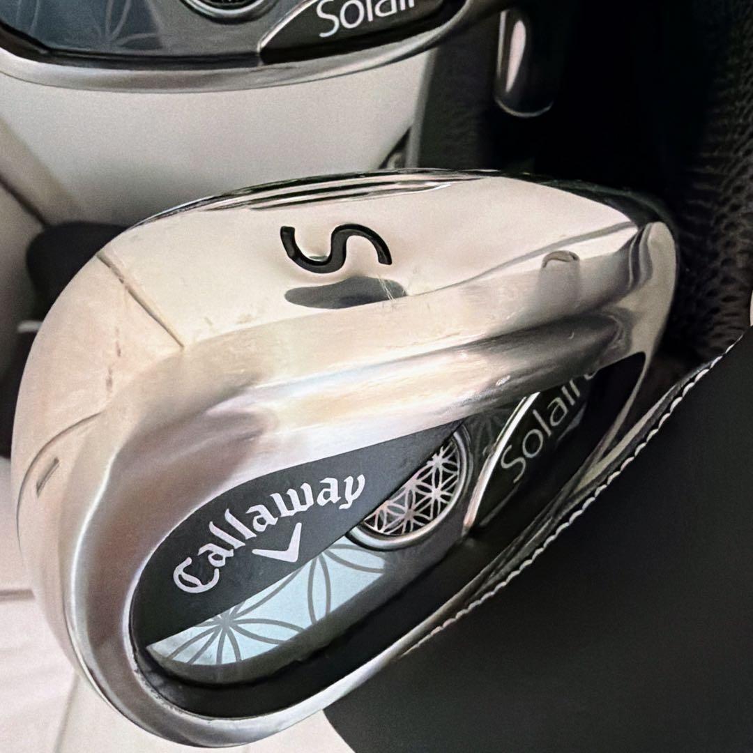未使用に近い　最新モデル　キャロウェイ　ソレイユ　レディースゴルフクラブセット