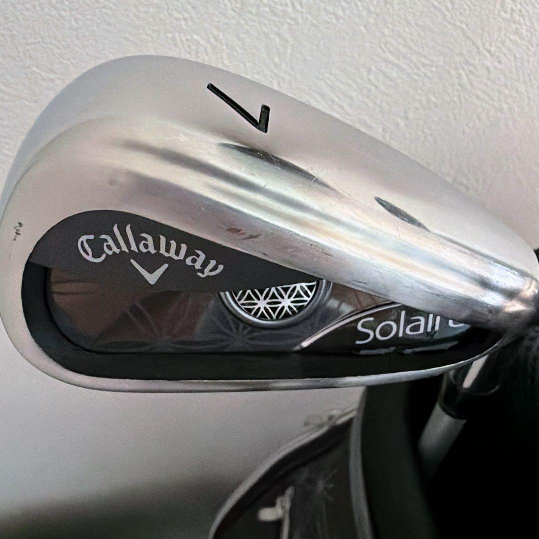 未使用に近い　最新モデル　キャロウェイ　ソレイユ　レディースゴルフクラブセット