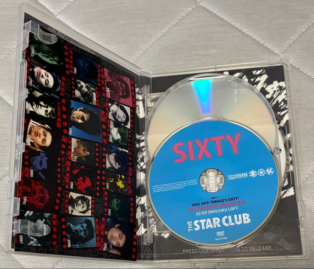 THE STAR CLUB / SIXTY スタークラブ DVD 3枚組
