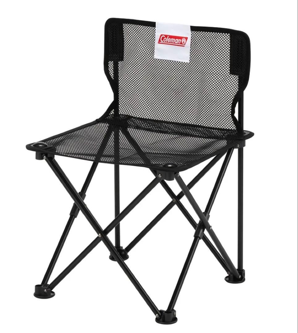 コールマン　コンパクトメッシュチェア（ブラック）2脚セット
