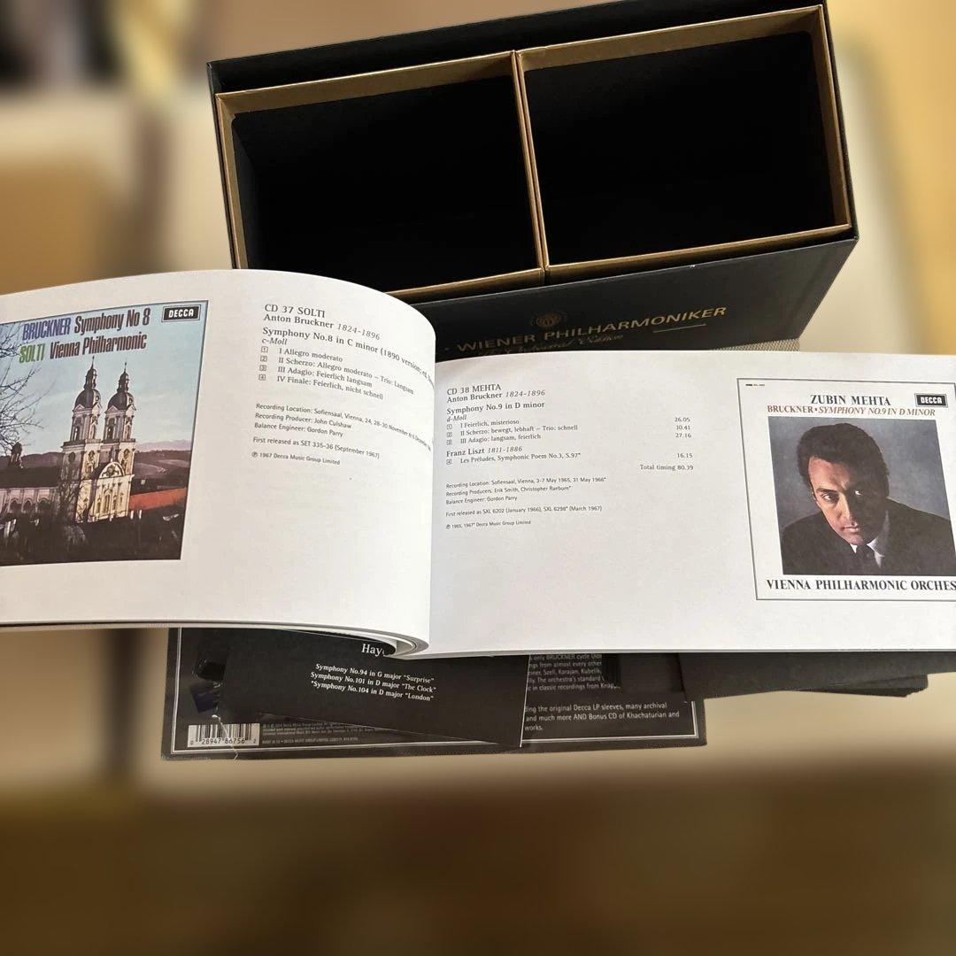 DECCA ウィーンフィルハーモニー管弦楽団 64CD