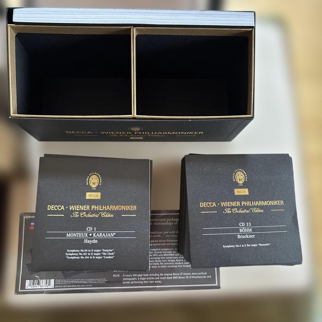 DECCA ウィーンフィルハーモニー管弦楽団 64CD