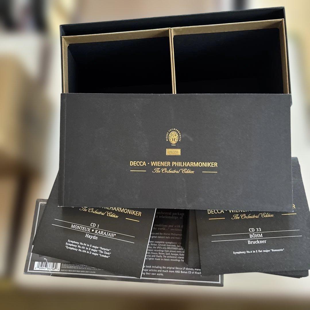 DECCA ウィーンフィルハーモニー管弦楽団 64CD