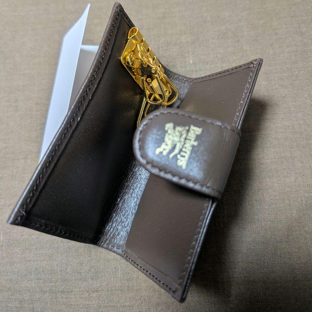 Burberrys シャドーホース レザーキーケース