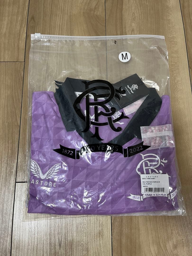 新品　21/22レンジャーズ150周年記念CASTORE ユニフォームMサイズ