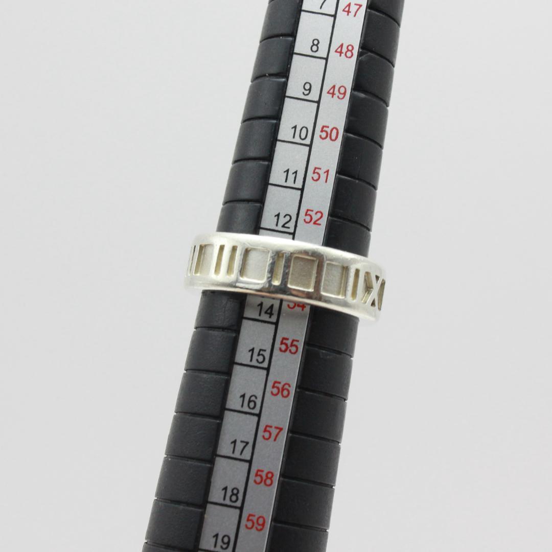 美品 Tiffany&Co. ティファニー アトラス シルバー リング 13号