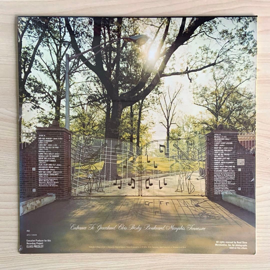 エルヴィス・プレスリー　海外版　未開封　LPレコード　4枚セット