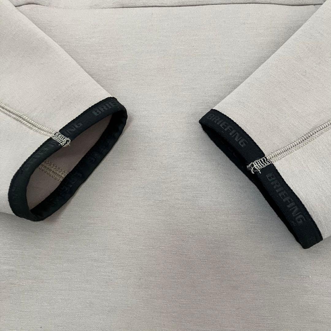 美品 近年モデルBRIEFING メンズ スエードフーディー パーカー XL