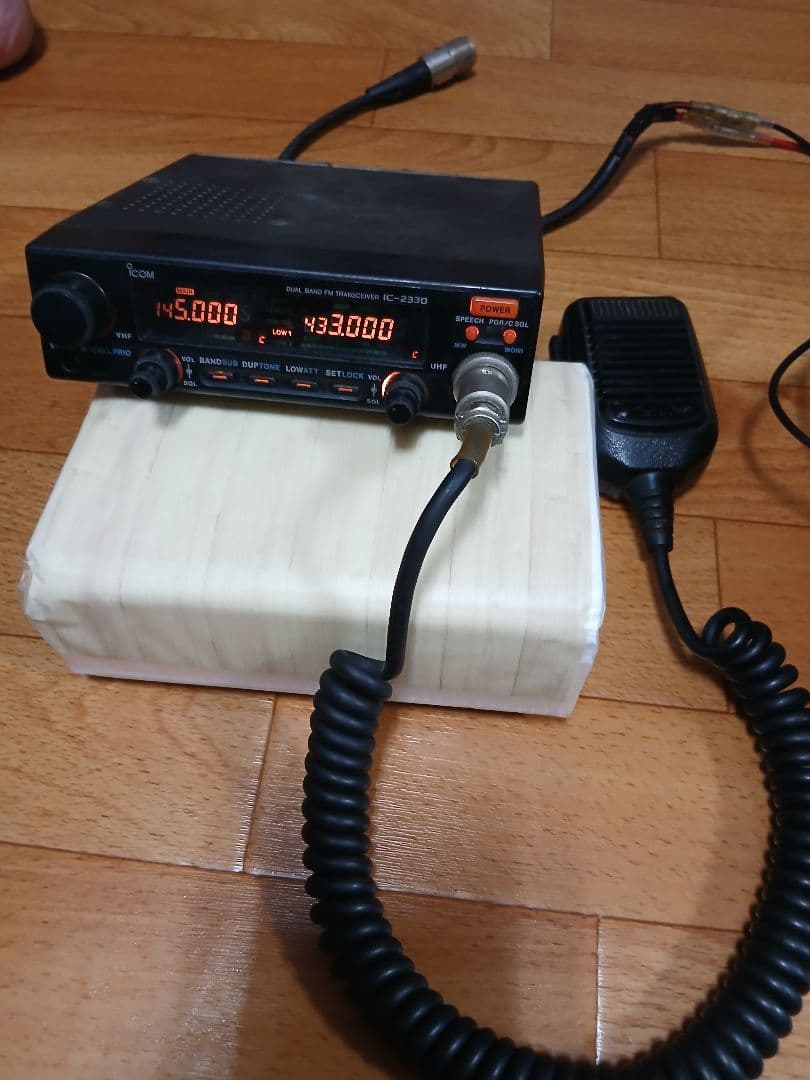 ICOM IC-2330 デュアルバンドトランシーバー ※ジャンク品