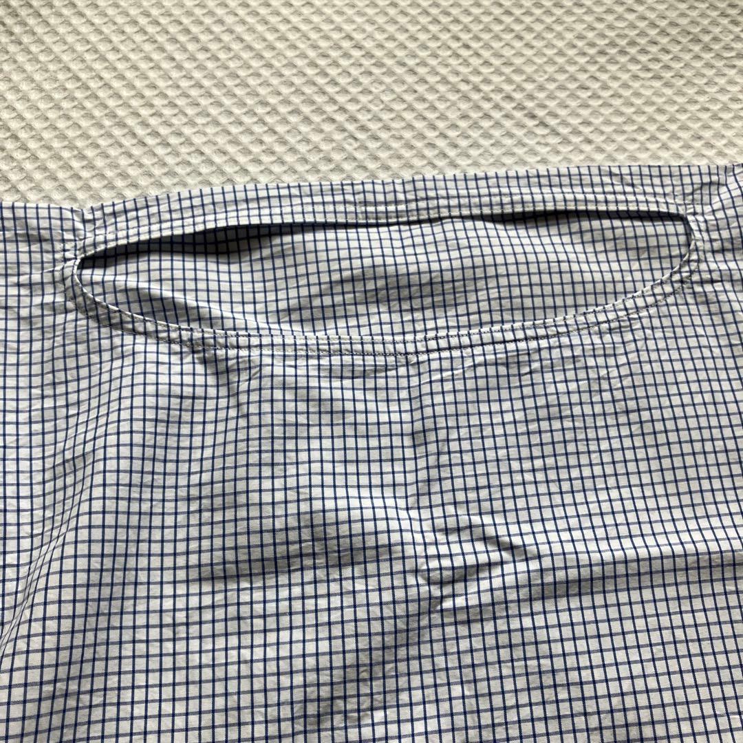 45R プルオーバーグラフチェックブラウス　8.9部袖