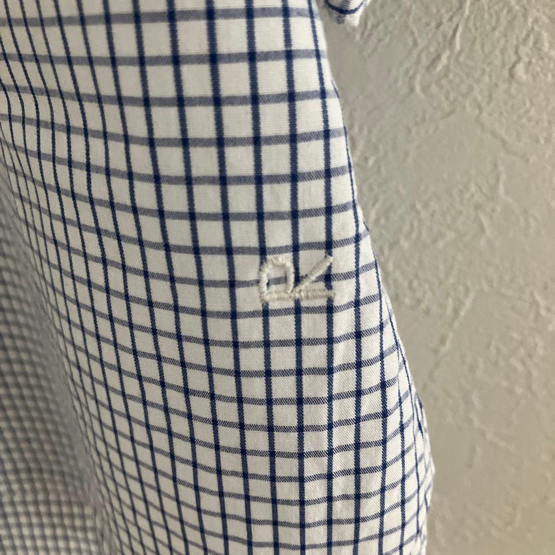 45R プルオーバーグラフチェックブラウス　8.9部袖