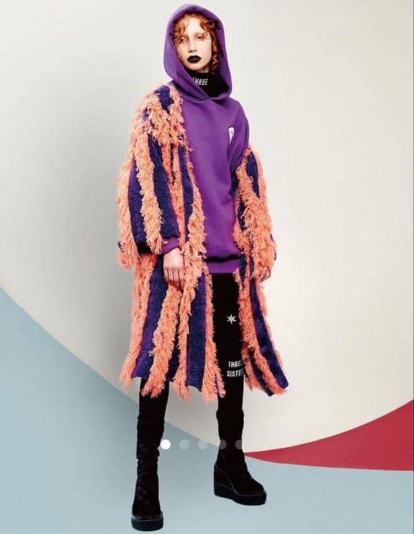 【新品 未使用】パメオポーズ PAMEO POSE モンスターカーディガン