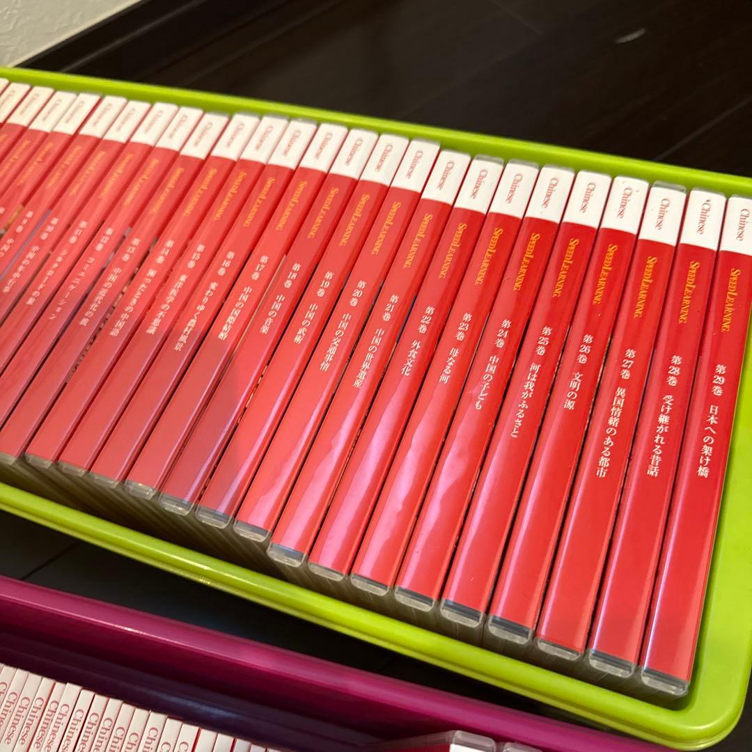 スピードラーニング　中国語　１巻から３２巻　フルセット