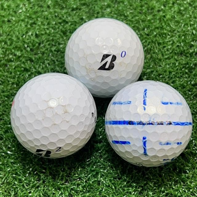 【A66】 ブリヂストンTOURBXS 白 24年 ロストボール 24球