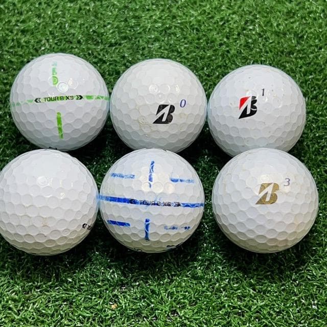 【A66】 ブリヂストンTOURBXS 白 24年 ロストボール 24球