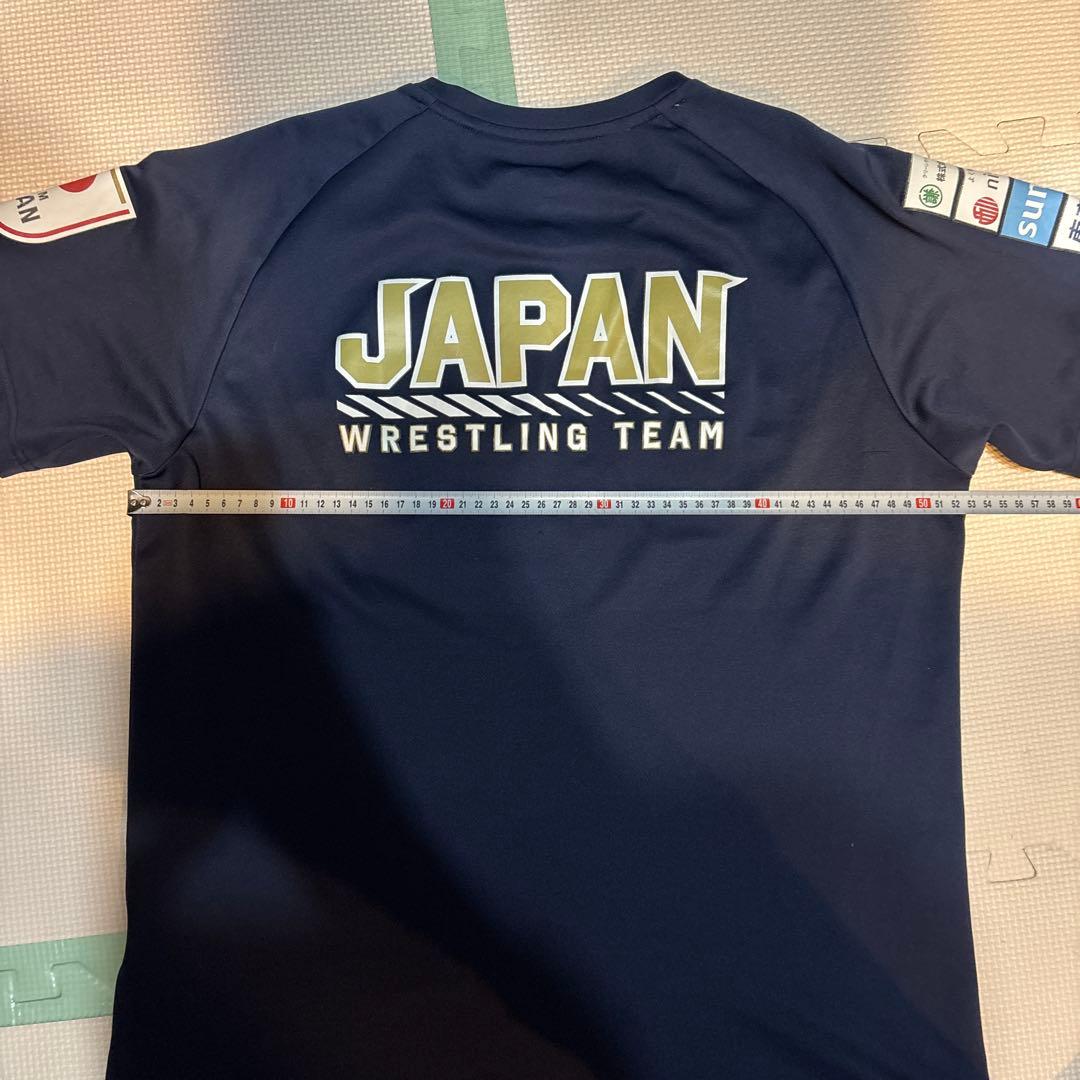 【レア】　レスリング　日本代表　支給品　シャツL