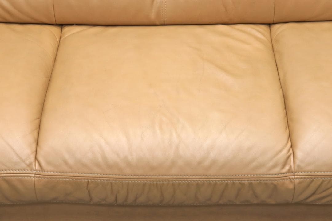 karimoku カリモク ZT73 本革 レザー 3P ソファ モダン