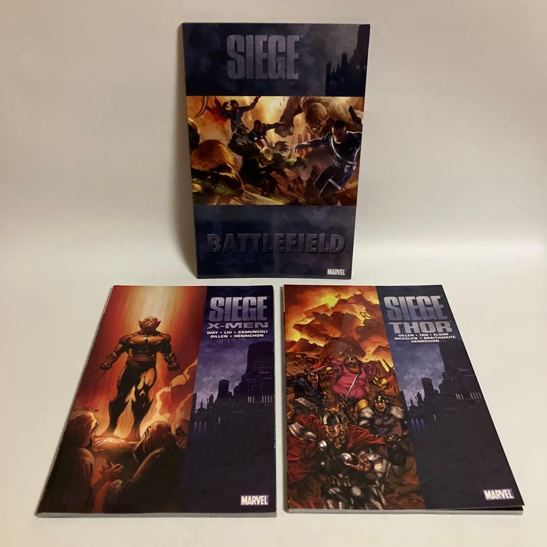 MARVEL SIEGE 関連6冊セット 英語版