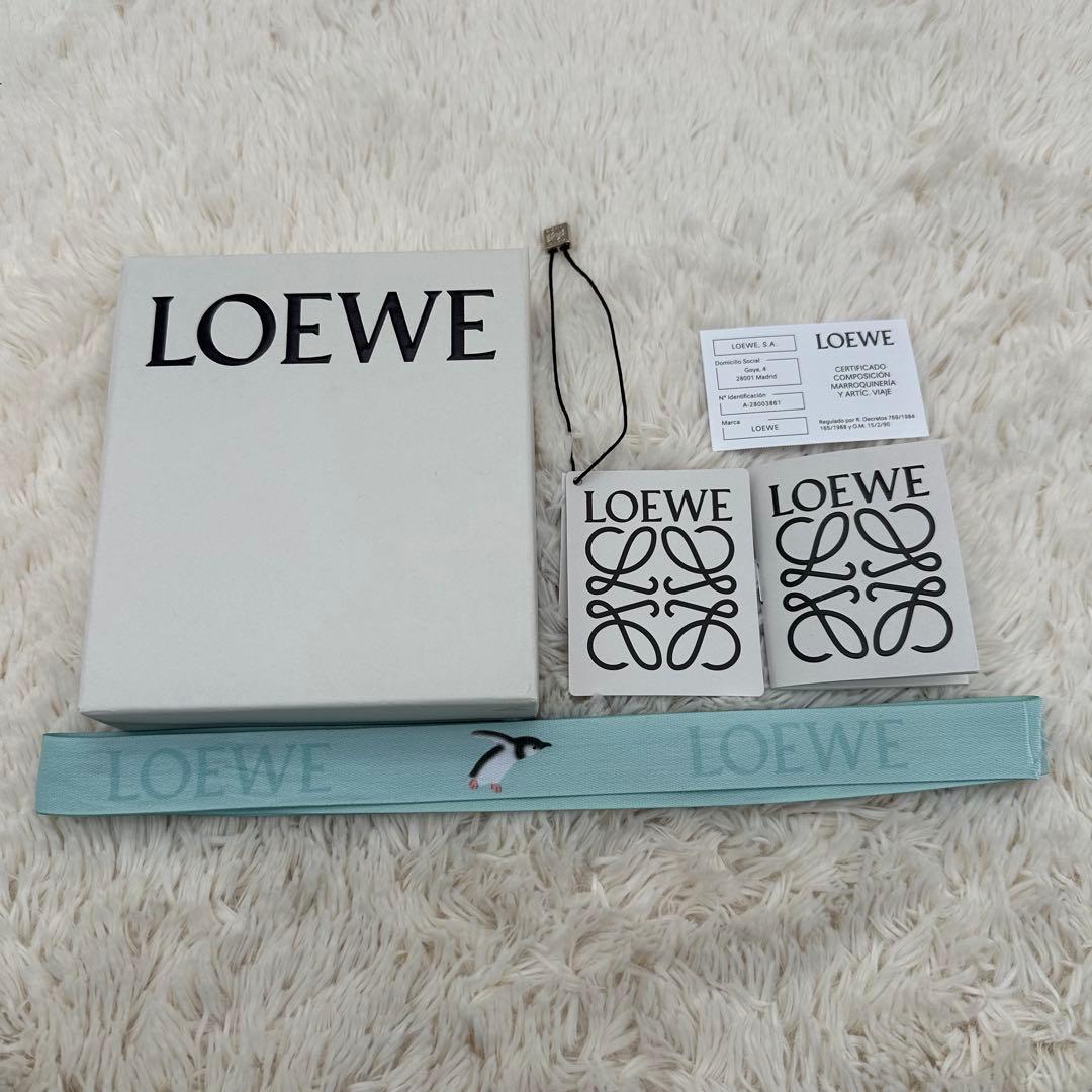 ✨箱あり✨美品　ロエベ　キーケース　リピートアナグラム　6連　ライトオーツ