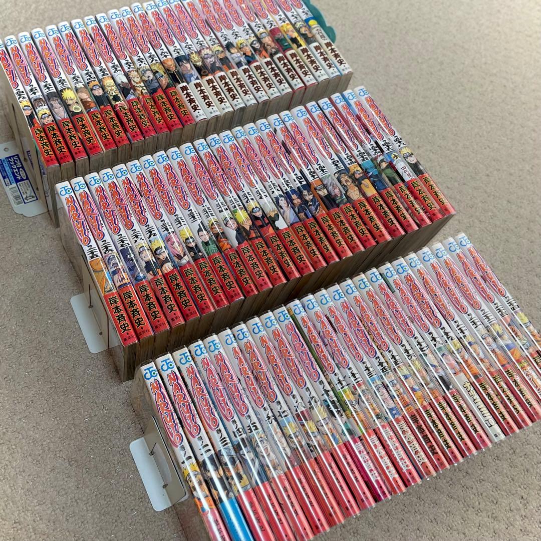 NARUTO ナルト 全72巻 + α 全巻初版帯付き / 全巻セット