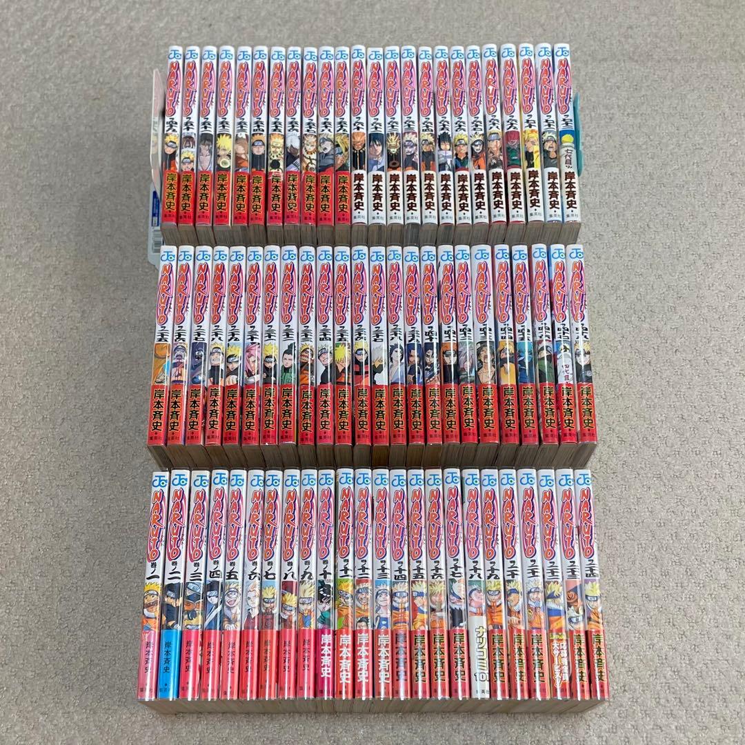 NARUTO ナルト 全72巻 + α 全巻初版帯付き / 全巻セット