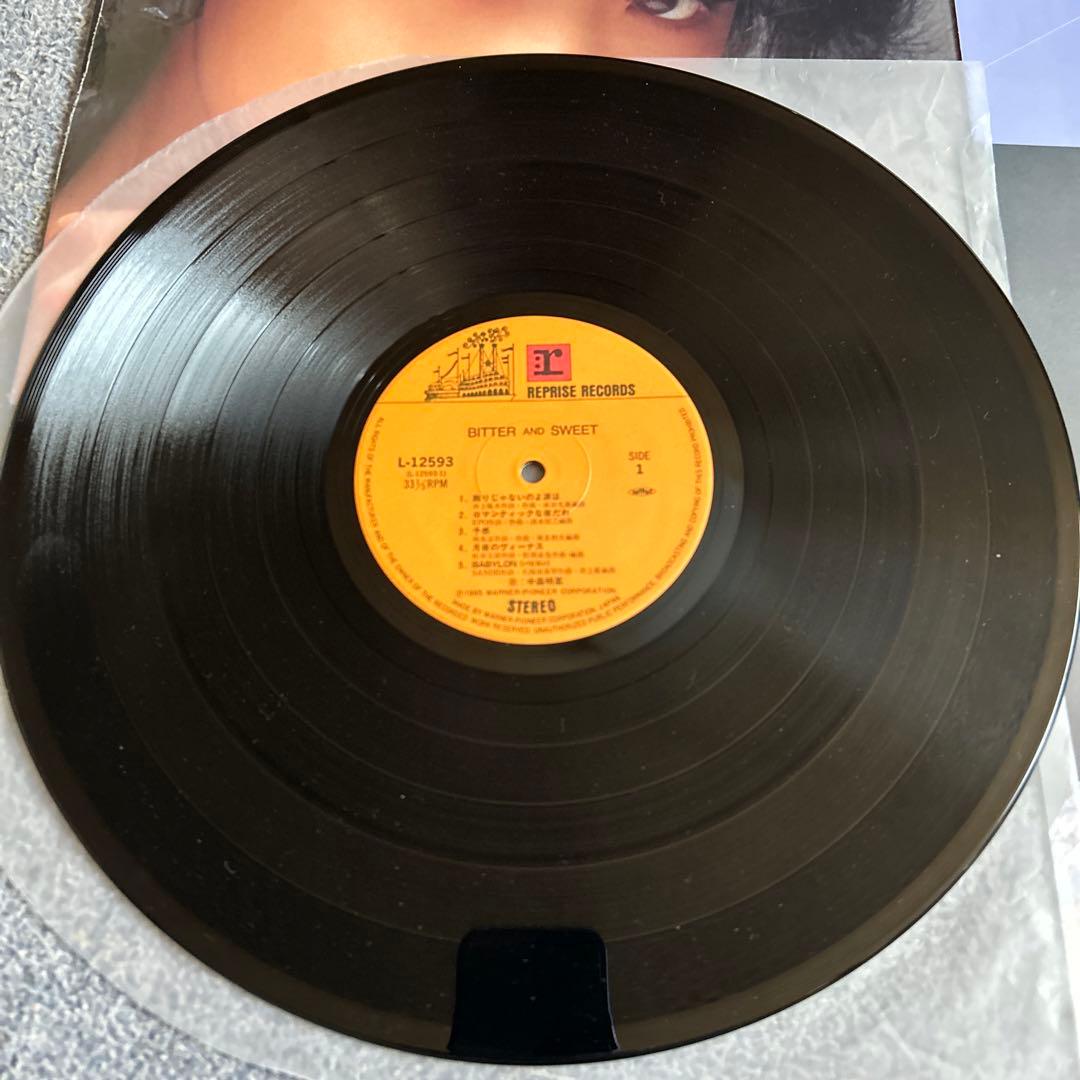 中森明菜　クリムゾン&ビターアンドスイート、パンフレット付き