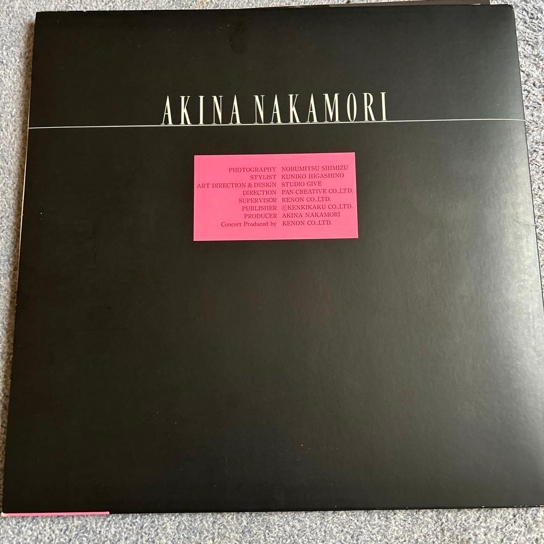 中森明菜　クリムゾン&ビターアンドスイート、パンフレット付き