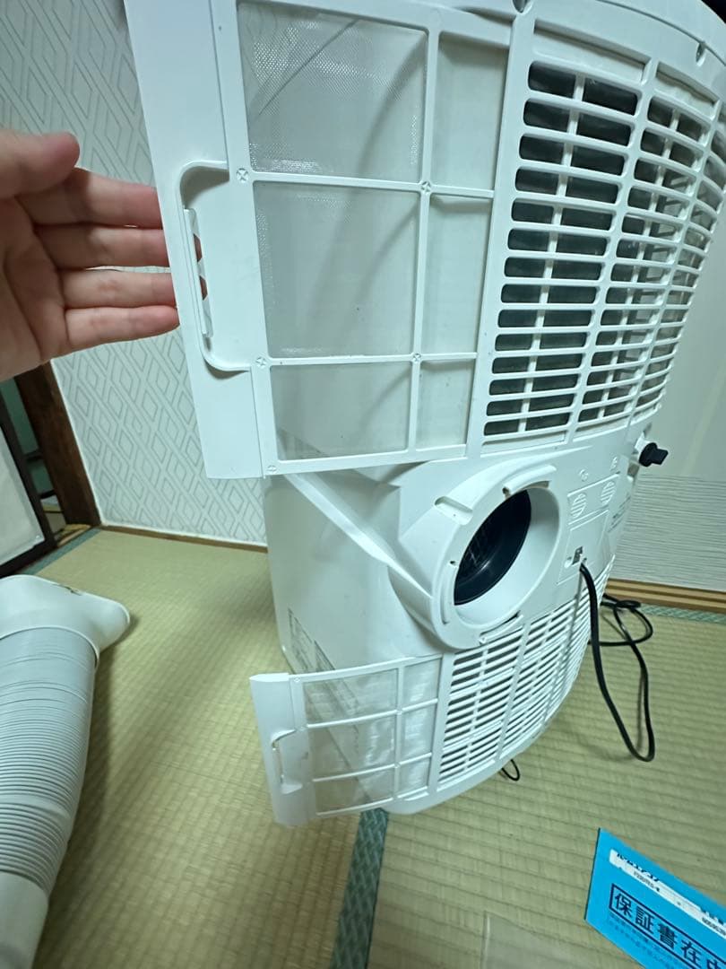 NAKATOMI 移動式エアコン ナカトミ 説明書 リモコン、搭載部品