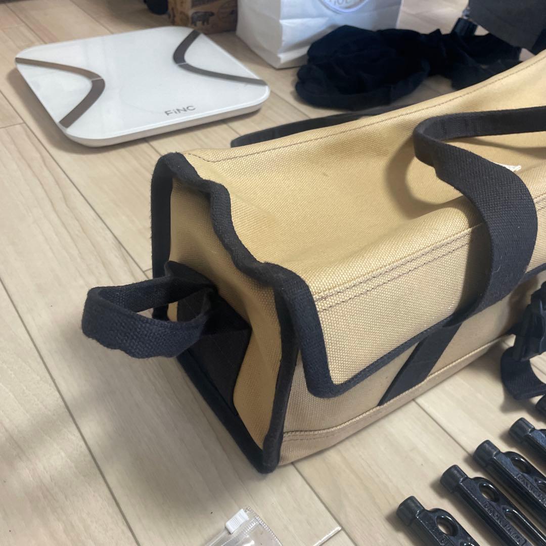 ペグ12本セットとハンマー　マルチコンテナM スノーピーク