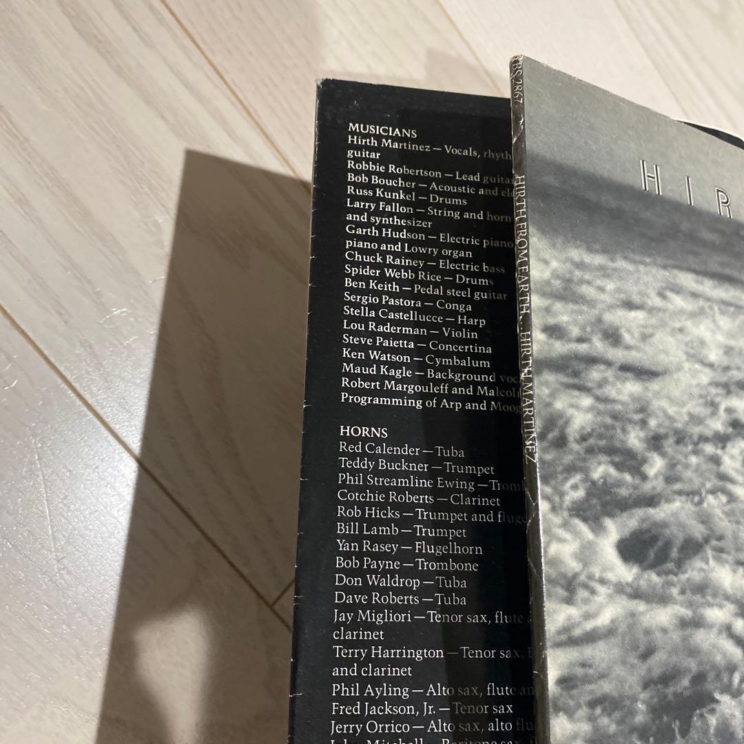 USオリジナル　アナログ盤/ハース・マルティネス/ロビーロバートソン