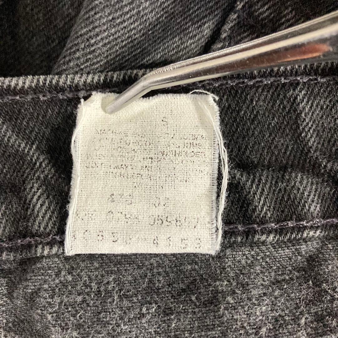 リーバイス550 オレンジタブ　ブラックデニム　ジーンズ　W38 L23相当