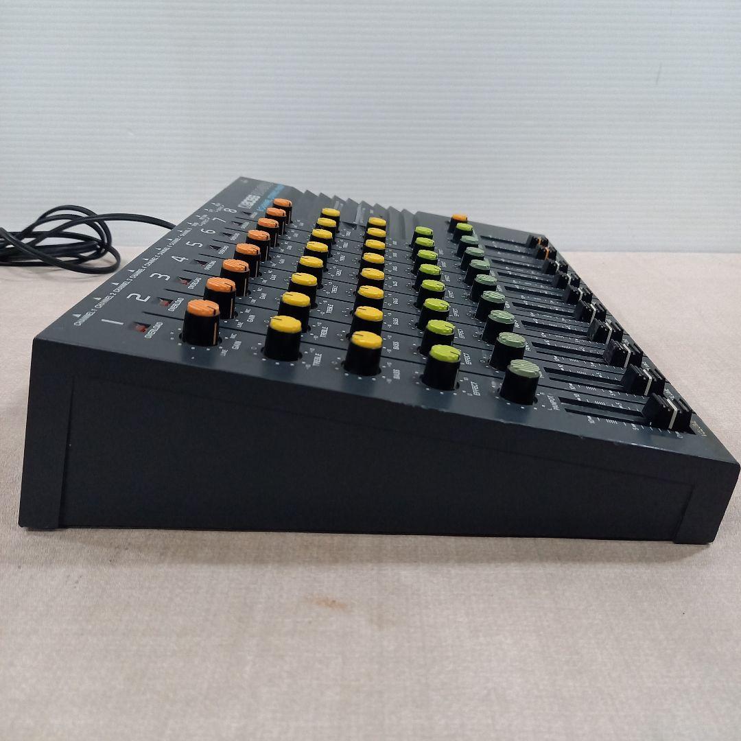 現状渡し BOSS 8チャンネル ステレオミキサー BX-800 ボス