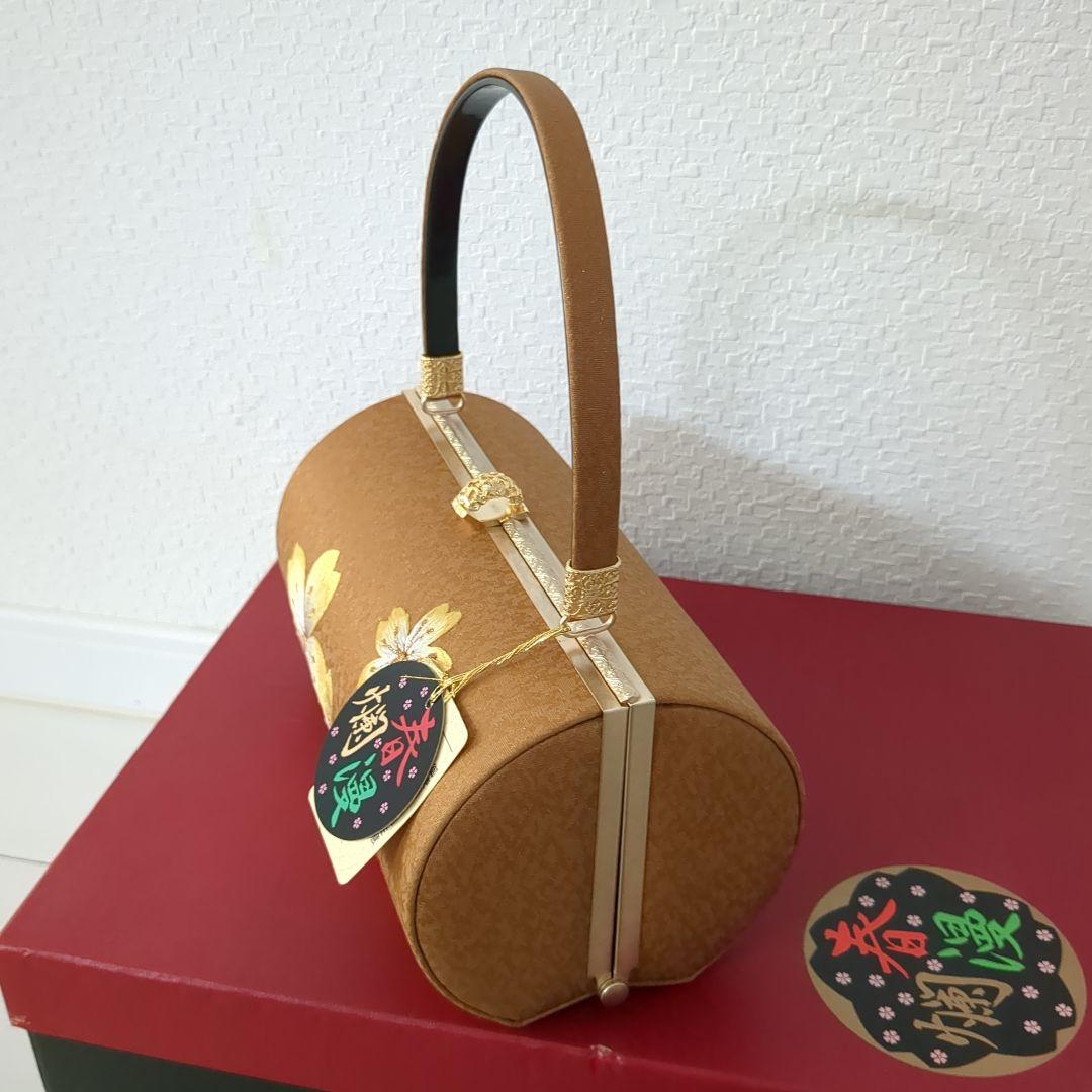 新品 桜刺繍の和装用バッグと草履セット