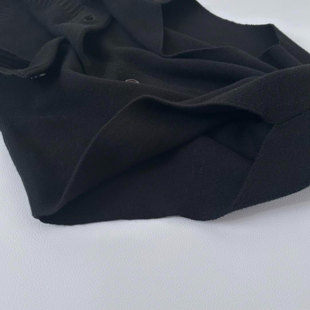 CABAN キャバン　コットンカシミヤ　ハイネックベスト　ブラック