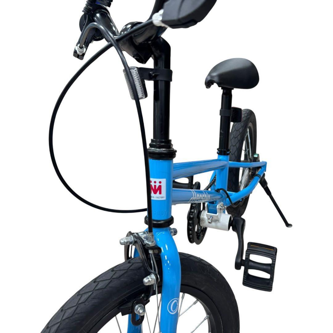 【美品】へんしんバイクC14 スカイブルー　付属品付き