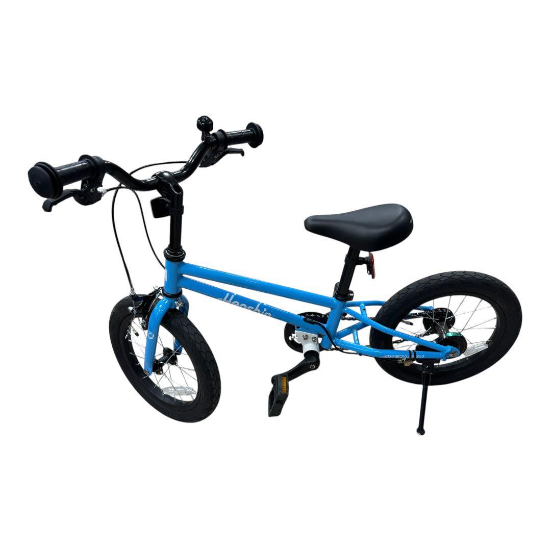 【美品】へんしんバイクC14 スカイブルー　付属品付き