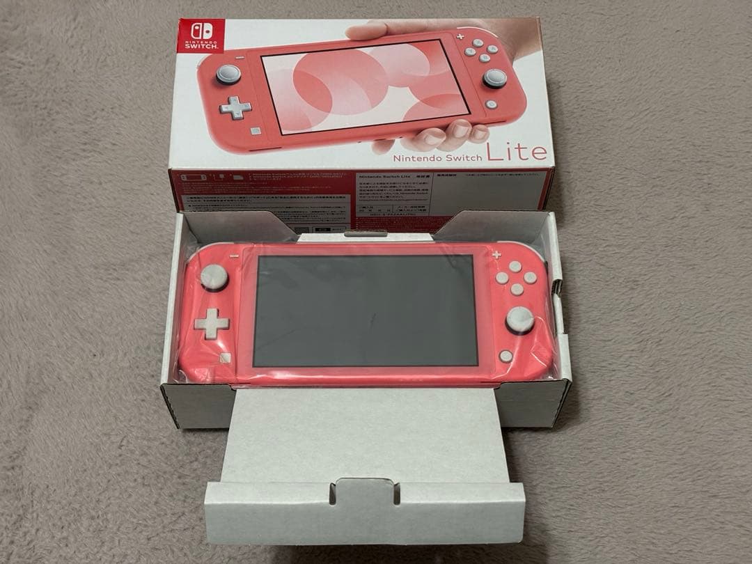 Nintendo Switch Lite コーラルピンク 本体セット