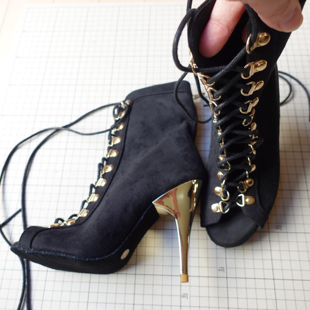 新品フランス製 JOHEELA ヒールダンスシューズ