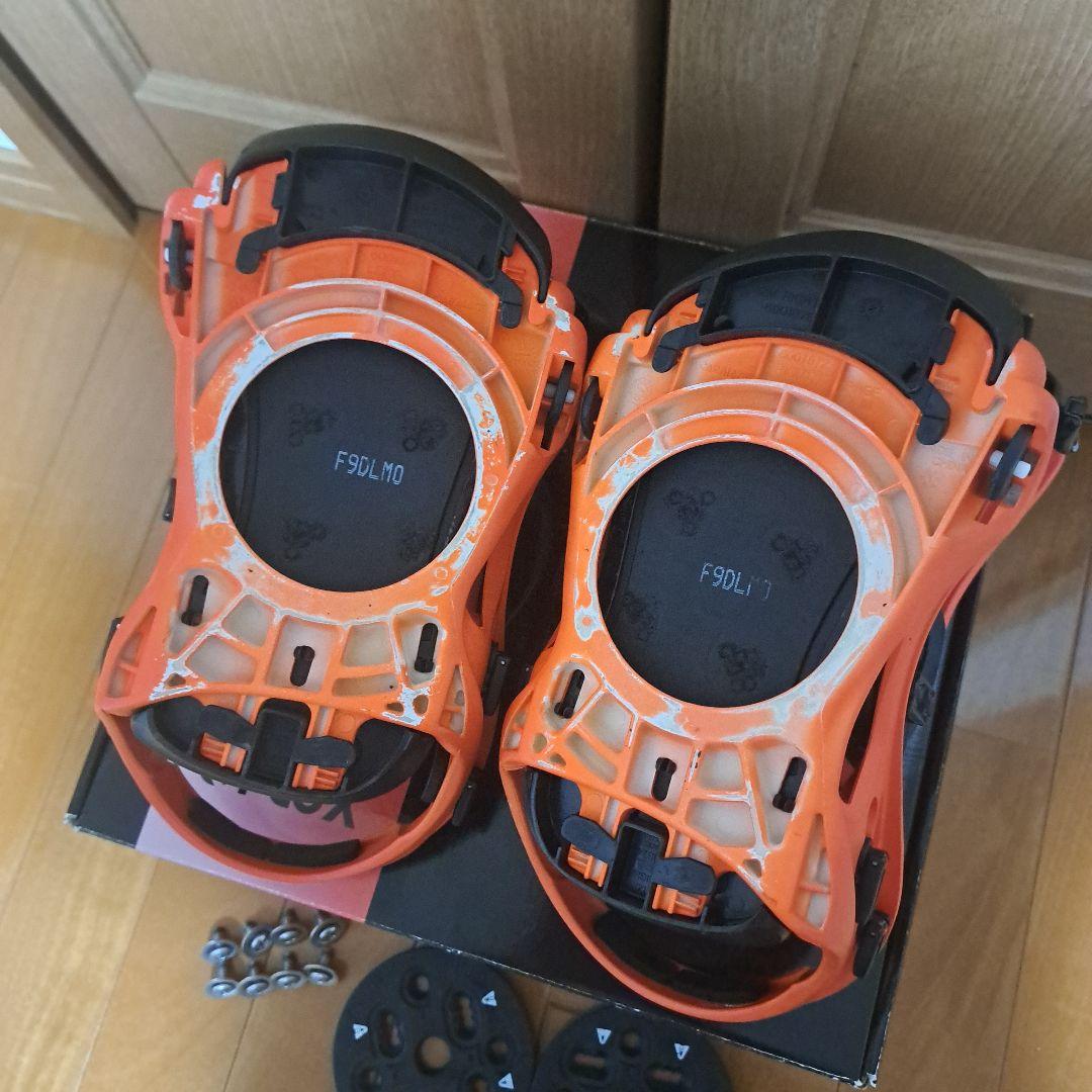 FLUX DSL 18-19 M ネオンオレンジ フラックス ビンディング