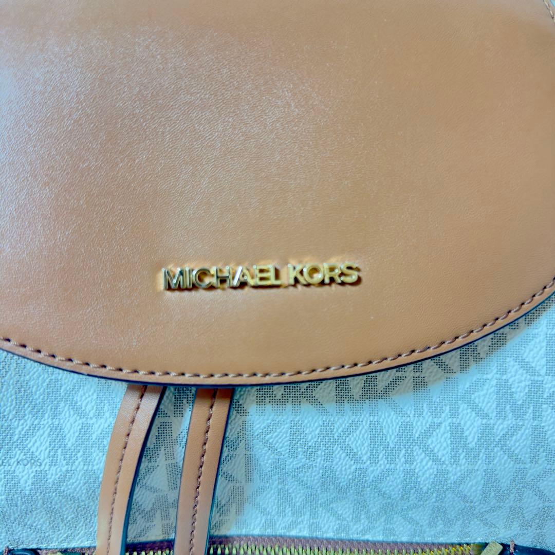 MICHAEL KORS バックパック ベージュ/ブラウン