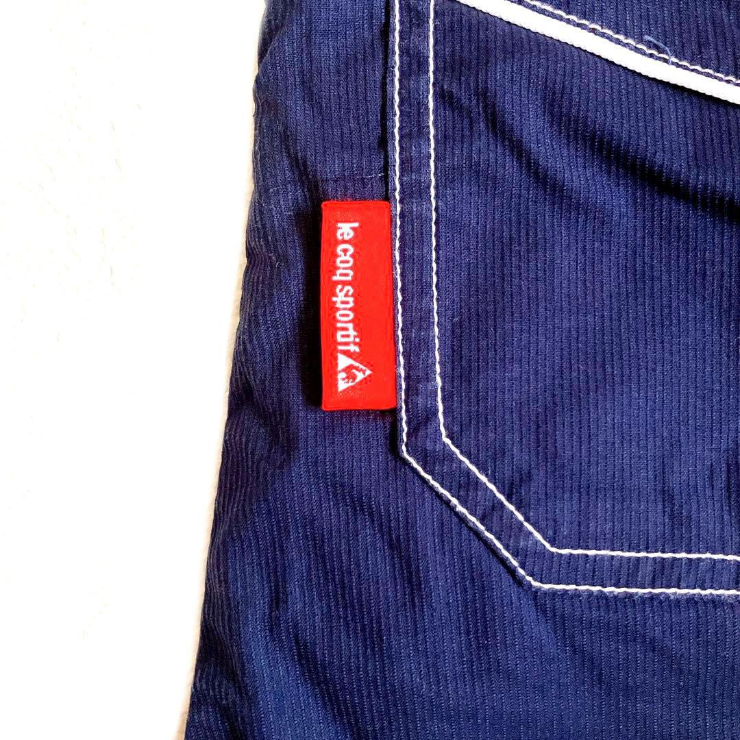 【匿配】ルコック　ゴルフ インナー有り スカート ネイビー ゴルフウェア