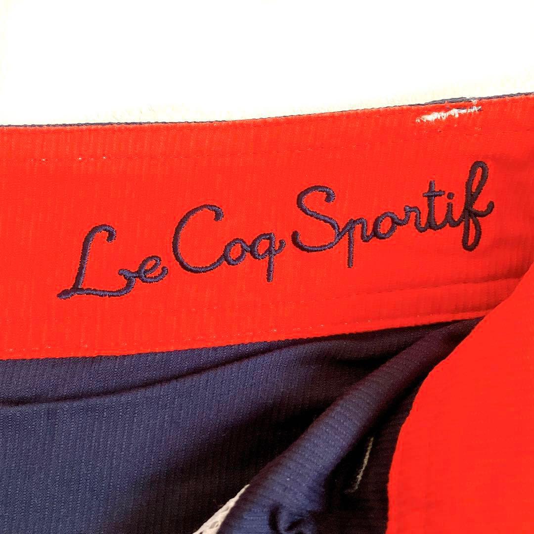 【匿配】ルコック　ゴルフ インナー有り スカート ネイビー ゴルフウェア