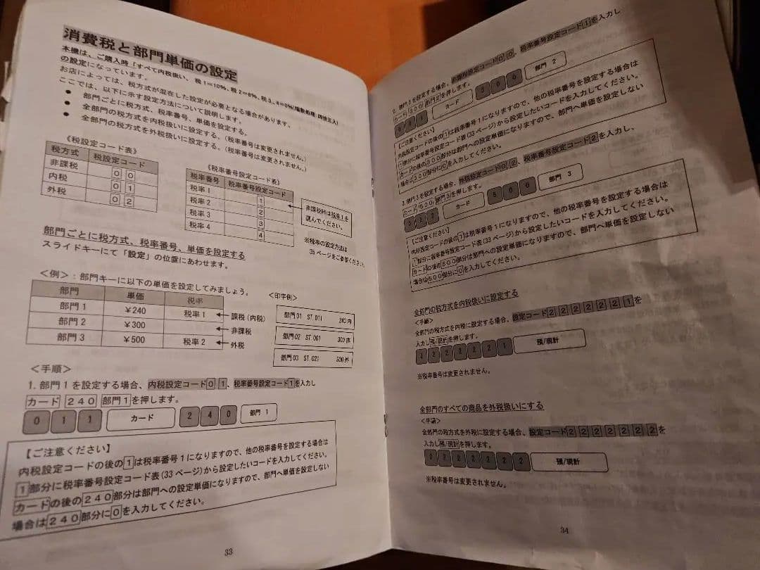 TBRS-320 レジスター