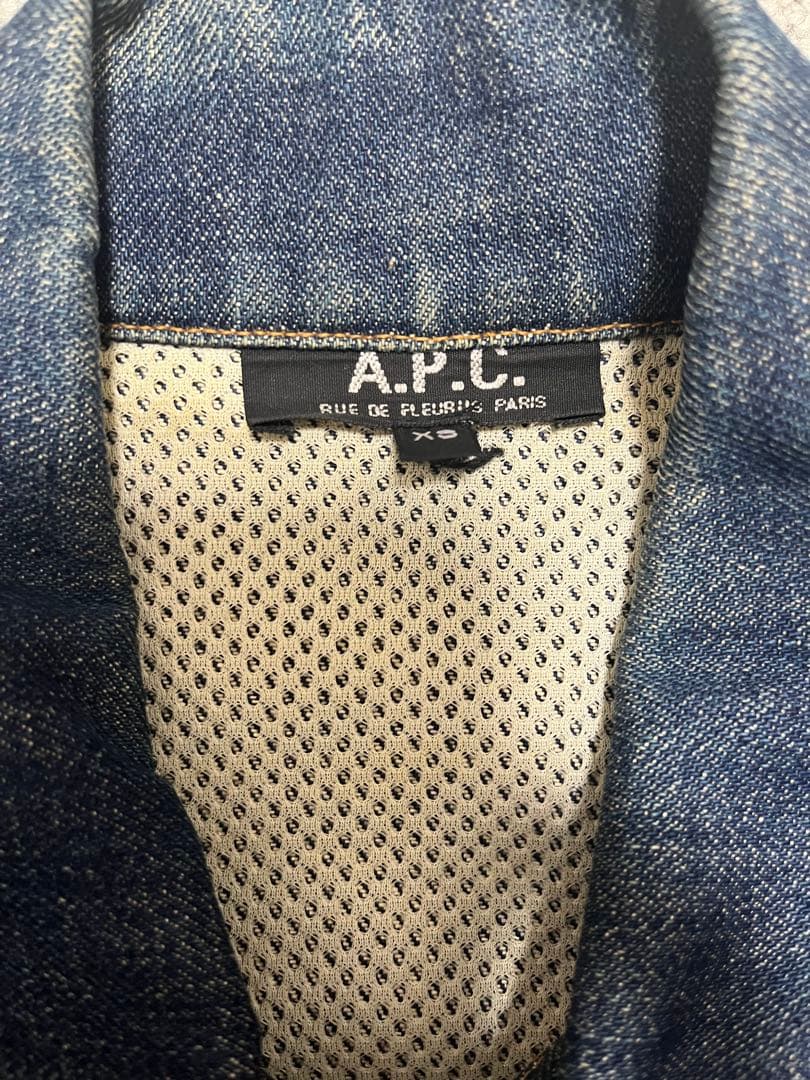 A.P.C デニムジャケット3rdタイプ　ヴィンテージ　90s 旧タグ