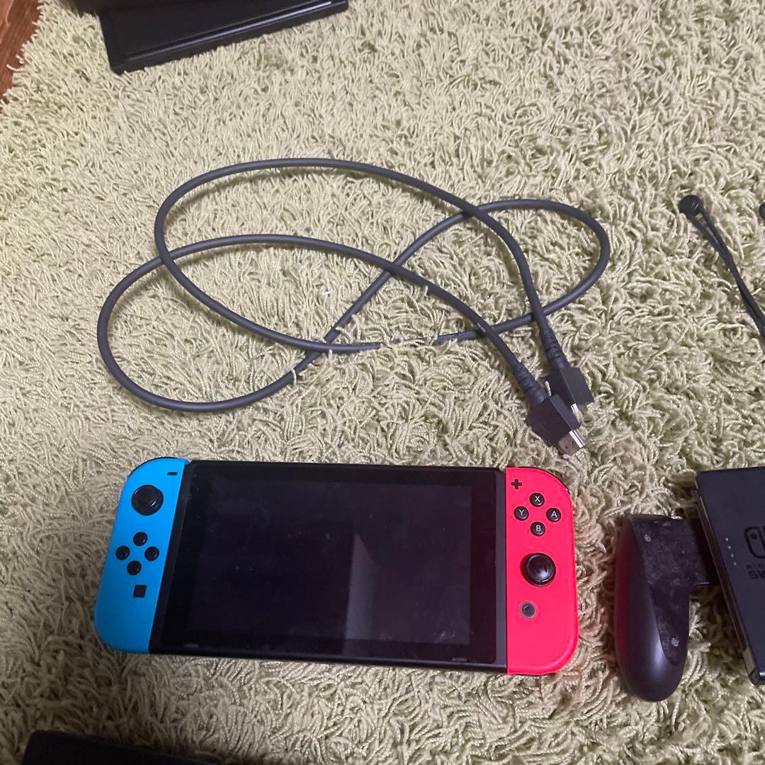 Nintendo Switch 本体 青/赤 箱　説明書無※注意有り