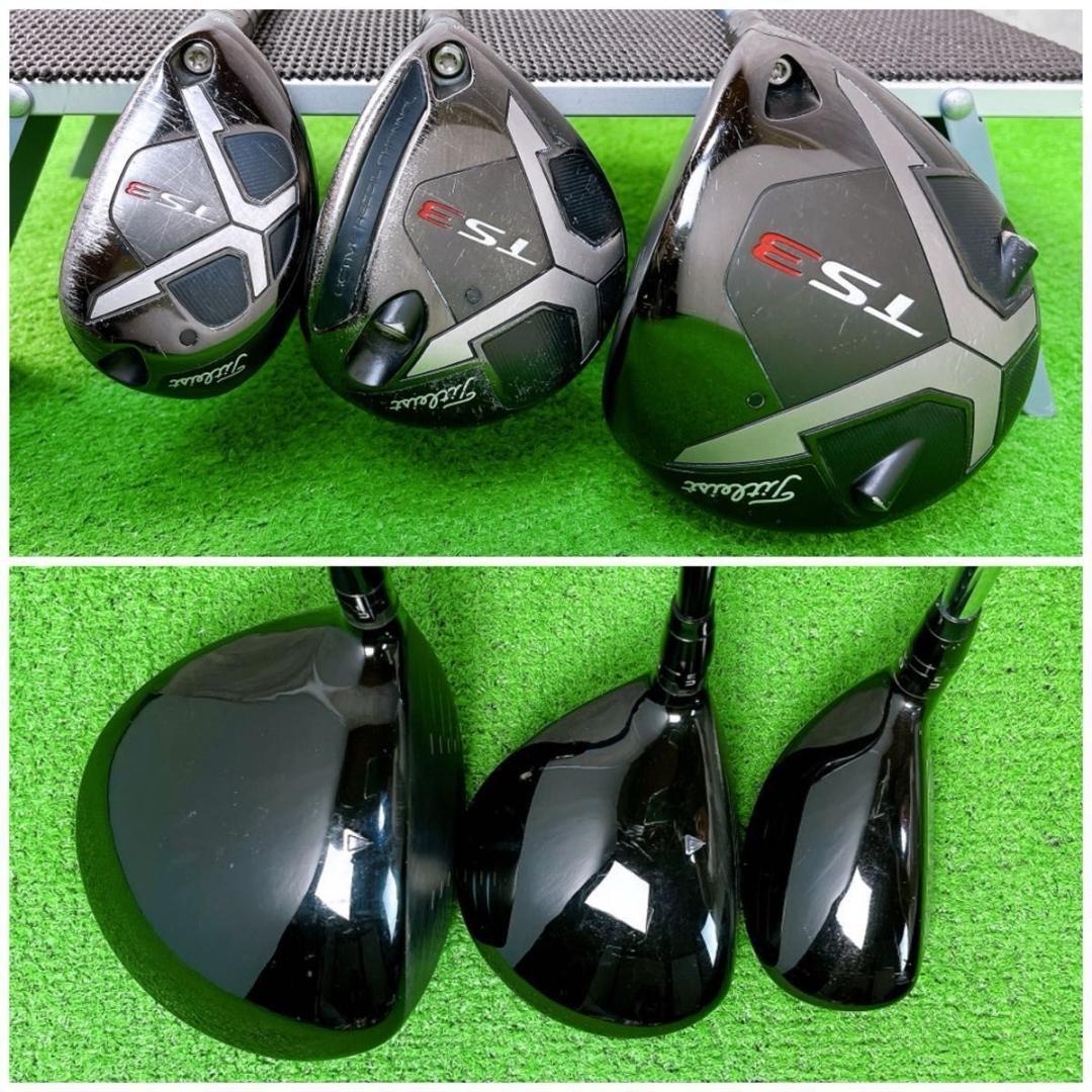 メンズ　タイトリスト TS3 AP2 712 ゴルフクラブセット 右打ち 12本