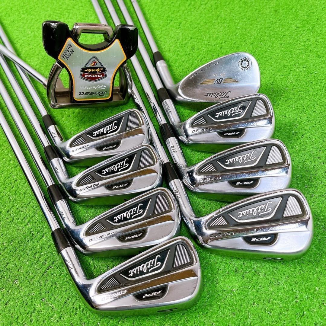 メンズ　タイトリスト TS3 AP2 712 ゴルフクラブセット 右打ち 12本