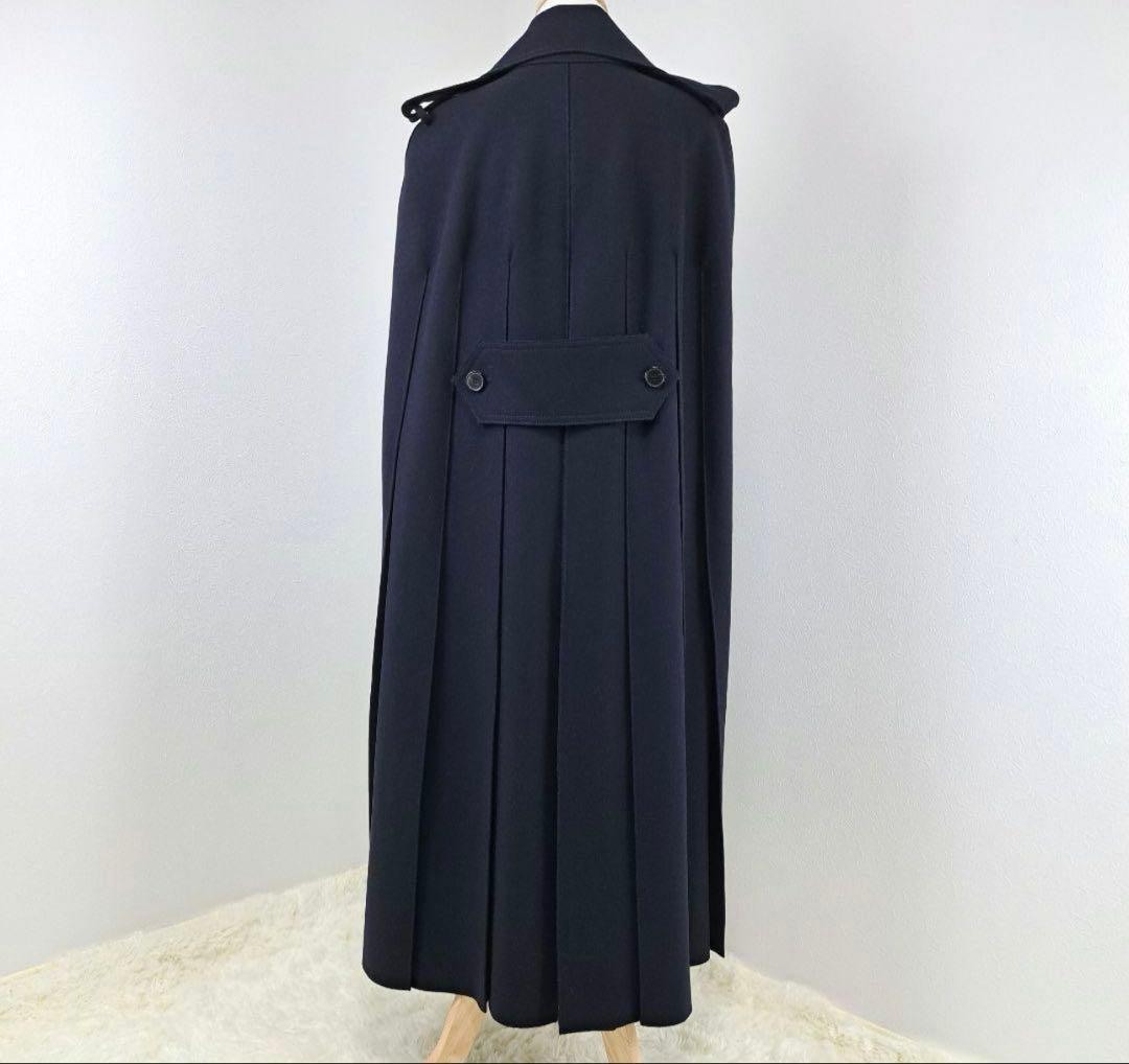 値下げ、VALENTINO ネイビーケープコート